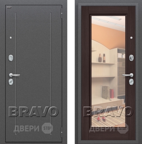 Дверь Bravo Оптим Флэш Венге в Серпухове