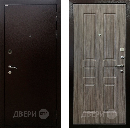 Входная металлическая Дверь Ратибор Комфорт Палисандр светлый в Серпухове