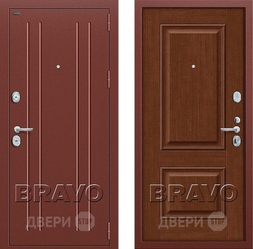 Дверь Groff Т2-232 Brown Oak в Серпухове