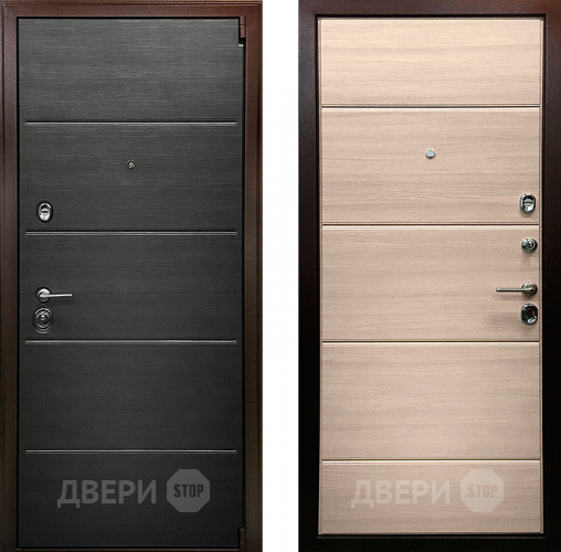 Входная металлическая Дверь Ратибор Спектр 3К Акация поперечная в Серпухове