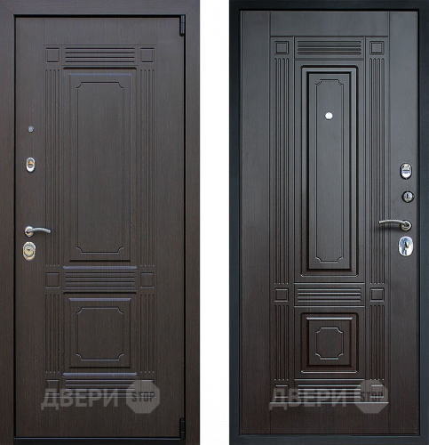 Входная металлическая Дверь АСД Викинг Венге в Серпухове