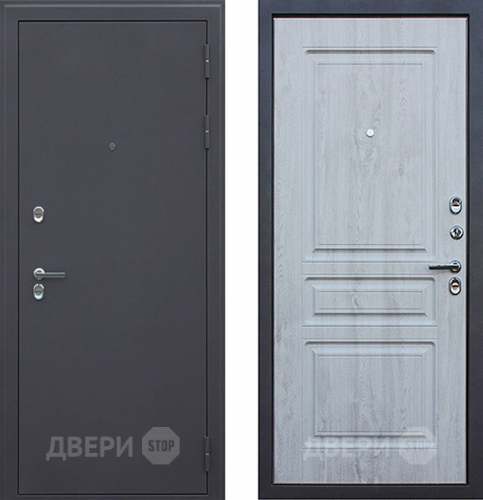 Входная металлическая Дверь АСД Сибирь 3К Сосна белая в Серпухове