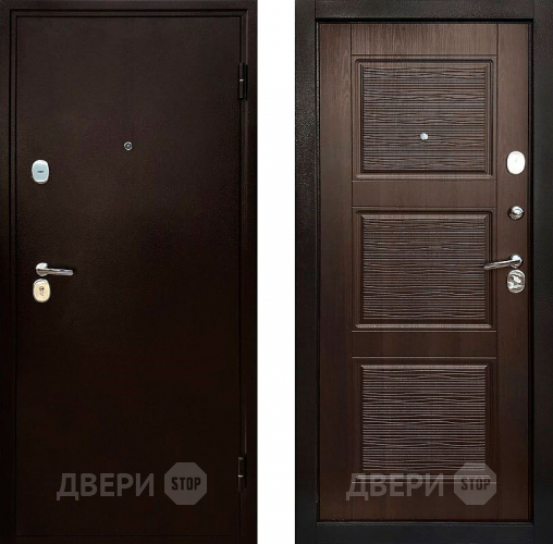Входная металлическая Дверь СТОП Авангард 3К Венге  в Серпухове