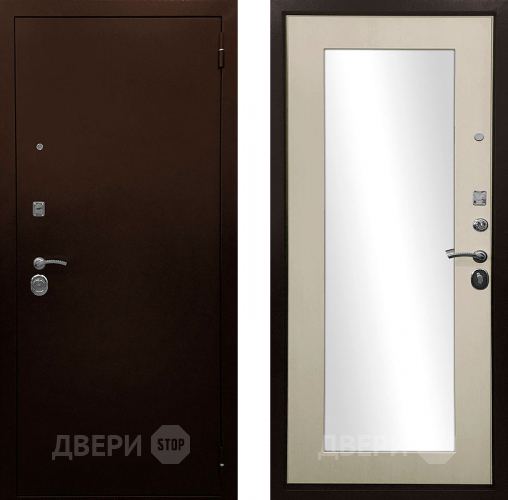 Дверь Ратибор Люкс зеркало Эко дуб в Серпухове