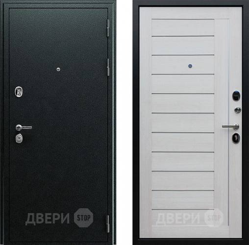 Входная металлическая Дверь АСД Соло Лиственница белая в Серпухове