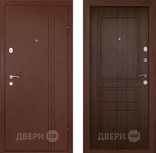 Входная металлическая Дверь Форпост Турин Орех в Серпухове