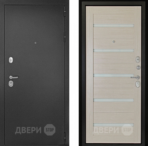 Входная металлическая Дверь Дверной Континент Рубикон - 1 Царга Лиственница в Серпухове
