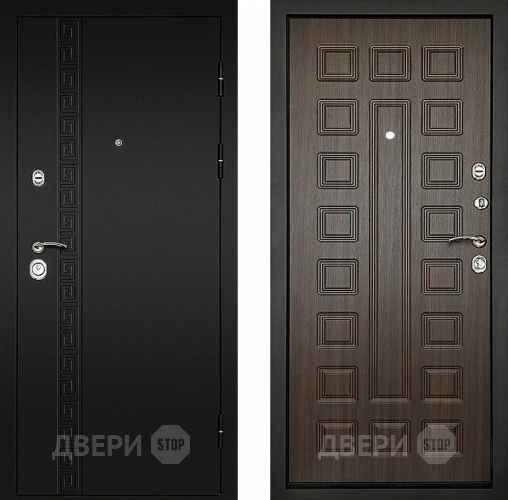 Дверь (Дверной Континент) Сити - 3К Венге в Серпухове