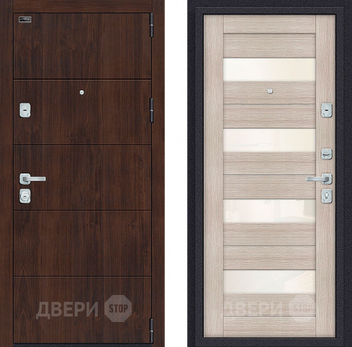 Дверь Bravo Porta M-3 4/П23 Cappuccino Veralinga в Серпухове