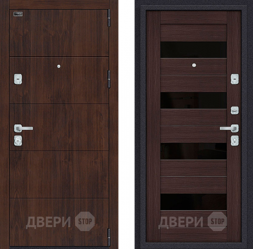 Входная металлическая Дверь Bravo Porta M-3 4/П23 Wenge Veralinga в Серпухове
