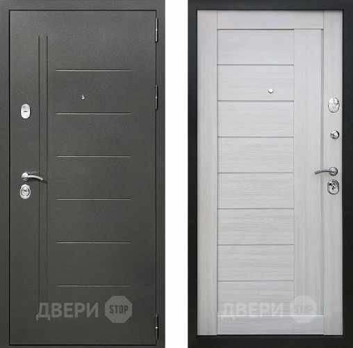 Входная металлическая Дверь Престиж Профи Лиственница белая в Серпухове