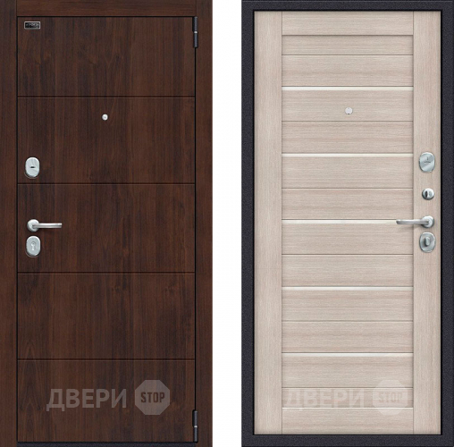 Входная металлическая Дверь Bravo Porta S-3 4/П22 Капучино в Серпухове