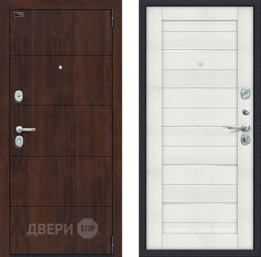 Входная металлическая Дверь Bravo Porta S-3 4/П22 Бьянко в Серпухове