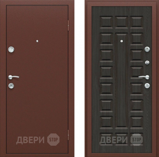 Входная металлическая Дверь СТОП ЭКО-2 Венге в Серпухове