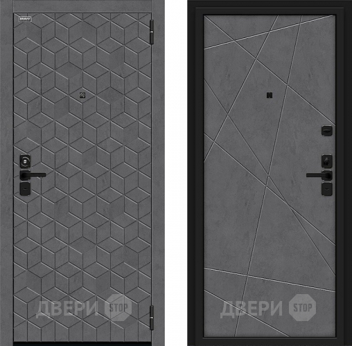 Дверь Bravo Кьюб Лунный камень/Slate Art в Серпухове