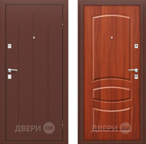 Входная металлическая Дверь Bravo Стройгост 7-2 в Серпухове