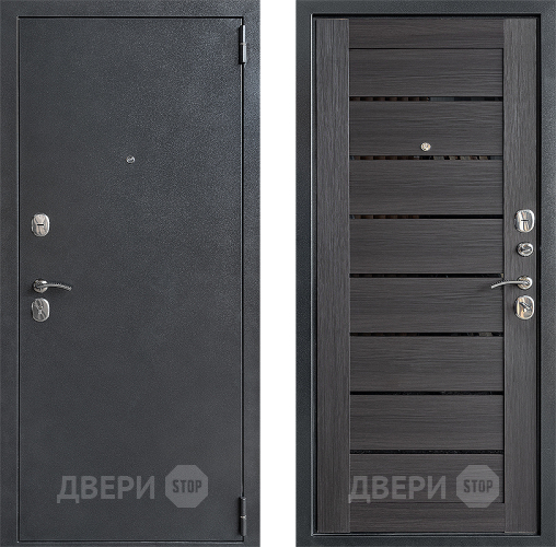 Входная металлическая Дверь Дверной Континент ДК-70 Царга Эко Венге в Серпухове