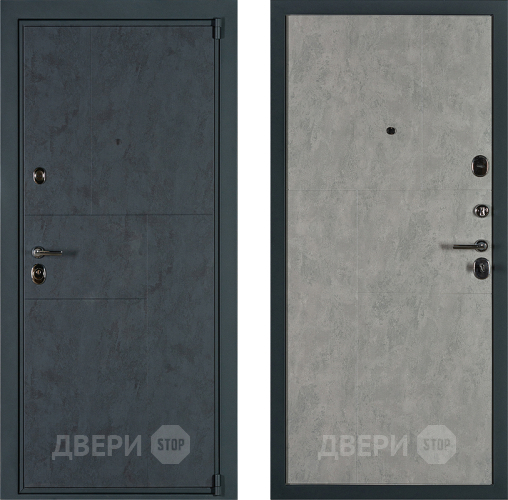 Дверь Заводские двери Графит в Серпухове