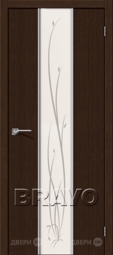 Межкомнатная дверь Глейс-2 Twig (3D Wenge) в Серпухове