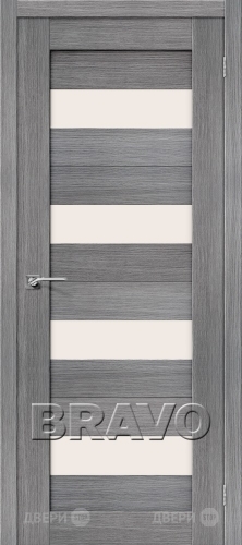 Межкомнатная дверь Порта-23 (Grey Veralinga) в Серпухове