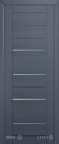 Межкомнатная дверь ProfilDoors 48U антрацит (графит) в Серпухове