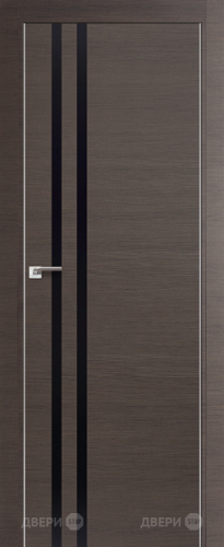 Межкомнатная дверь ProfilDoors 19Z грей (черный глянец) в Серпухове