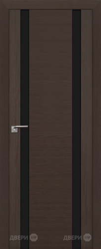 Межкомнатная дверь ProfilDoors 63X венге мелинга (черный лак) в Серпухове