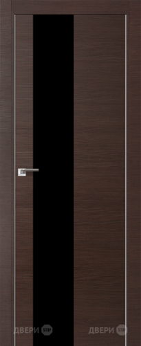 Межкомнатная дверь ProfilDoors 5Z венге кроскут (черный лак) в Серпухове