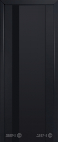 Межкомнатная дверь ProfilDoors 62U черный (черный лак) в Серпухове