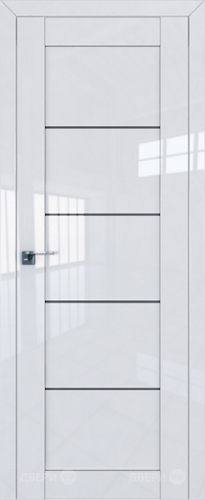 Межкомнатная дверь ProfilDoors 2-11L белый люкс (графит) в Серпухове