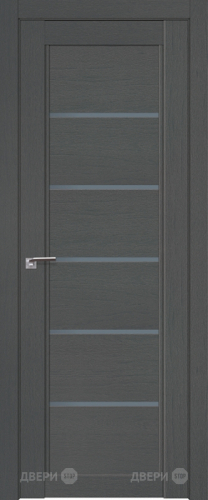 Межкомнатная дверь ProfilDoors 2-76 XN Грувд (графит) в Серпухове