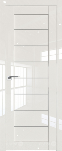 Межкомнатная дверь ProfilDoors 71L Магнолия люкс (графит) в Серпухове