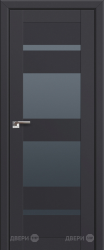 Межкомнатная дверь ProfilDoors 72U Антрацит (графит) в Серпухове