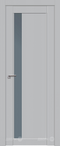 Межкомнатная дверь ProfilDoors 2-71U Манхэттен (графит) в Серпухове