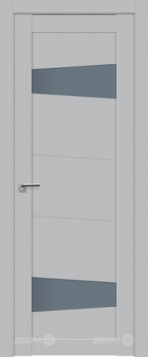 Межкомнатная дверь ProfilDoors 2-84U Манхэттен (графит) в Серпухове