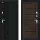 Входная металлическая Дверь Bravo Thermo Техно Декор Букле черное/Wenge Veralinga в Серпухове