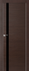 Межкомнатная дверь ProfilDoors 6Z венге кроскут (черный лак) в Серпухове