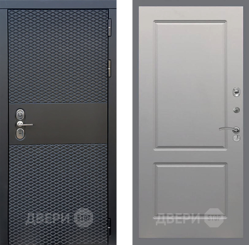 Входная металлическая Дверь Стоп БЛЭК CISA ФЛ-117 Грей софт в Серпухове