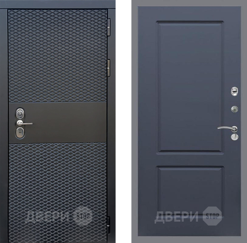 Входная металлическая Дверь Стоп БЛЭК CISA ФЛ-117 Силк титан в Серпухове