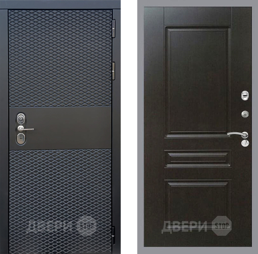 Дверь Стоп БЛЭК CISA ФЛ-243 Венге в Серпухове