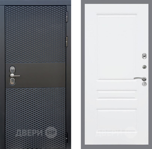 Дверь Стоп БЛЭК CISA ФЛ-243 Силк Сноу в Серпухове