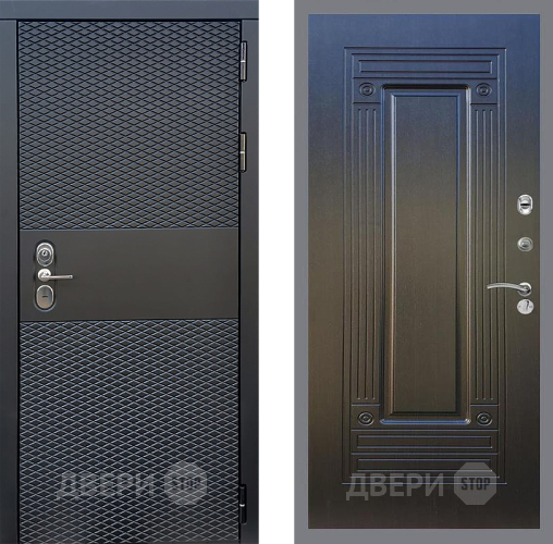 Входная металлическая Дверь Стоп БЛЭК CISA ФЛ-4 Венге в Серпухове