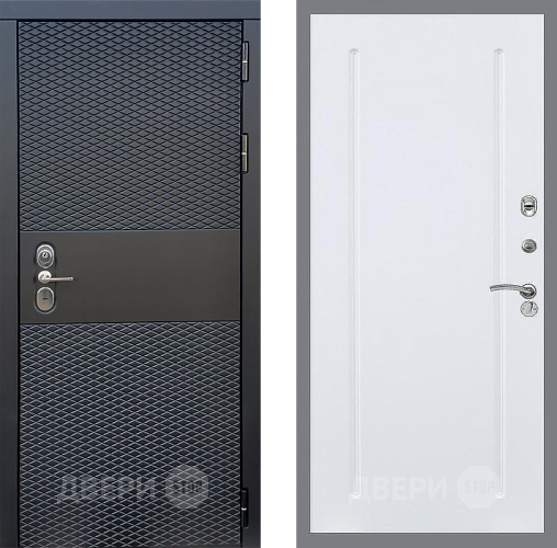 Дверь Стоп БЛЭК CISA ФЛ-68 Силк Сноу в Серпухове