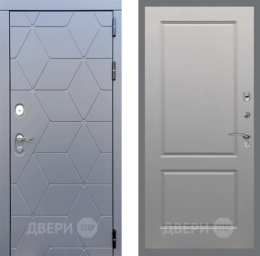 Дверь Стоп КОСМО ФЛ-117 Грей софт в Серпухове
