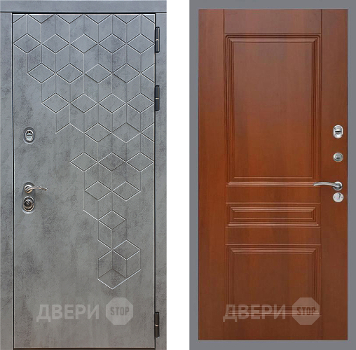 Дверь Стоп БЕТОН ФЛ-243 Итальянский орех в Серпухове