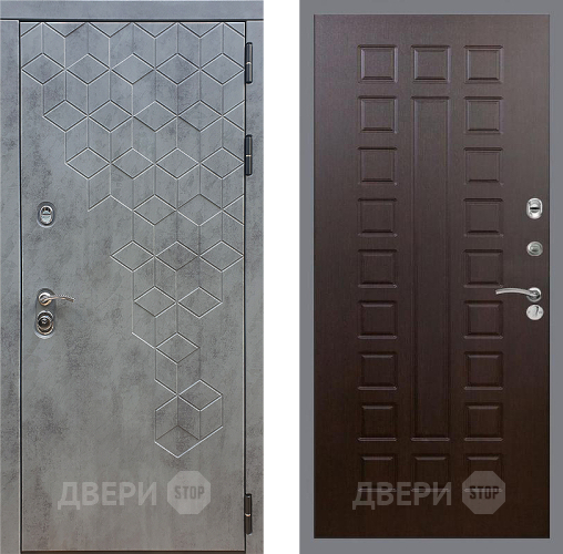 Дверь Стоп БЕТОН ФЛ-183 Венге в Серпухове