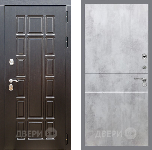 Дверь Стоп НЬЮ ЙОРК ФЛ-290 Бетон светлый в Серпухове