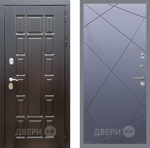 Входная металлическая Дверь Стоп НЬЮ ЙОРК ФЛ-291 Силк титан в Серпухове