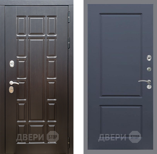 Входная металлическая Дверь Стоп НЬЮ ЙОРК ФЛ-117 Силк титан в Серпухове