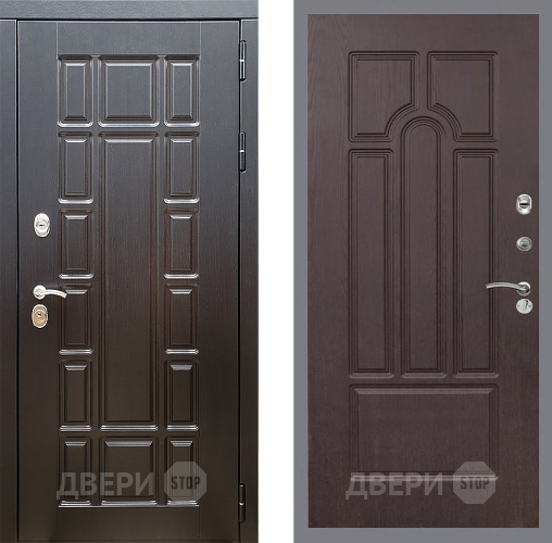 Входная металлическая Дверь Стоп НЬЮ ЙОРК ФЛ-58 Венге в Серпухове
